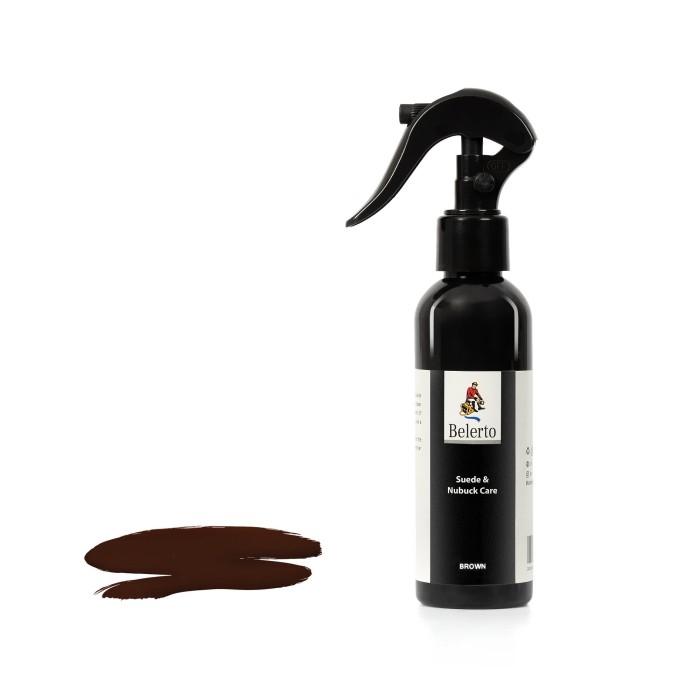 اسپری مراقبت کننده جیر و نوبوک قهوه ای belerto کد 272